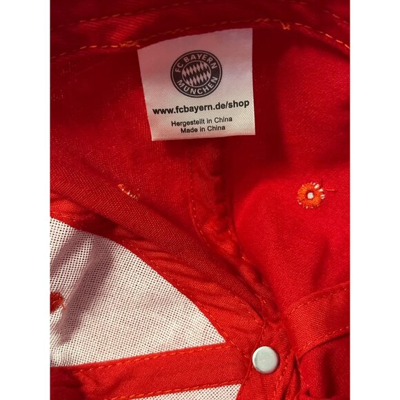 FC Bayern Munich Red Baseball Cap – Official Licensed Cotton Hat 2015 - Picture 5 of 6